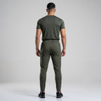 Imported Active Trouser - Olive | Lightweight, 4 Way Stretch