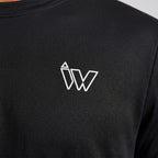 Imported Performance Tee - Black | 4 way Stretch Fabric