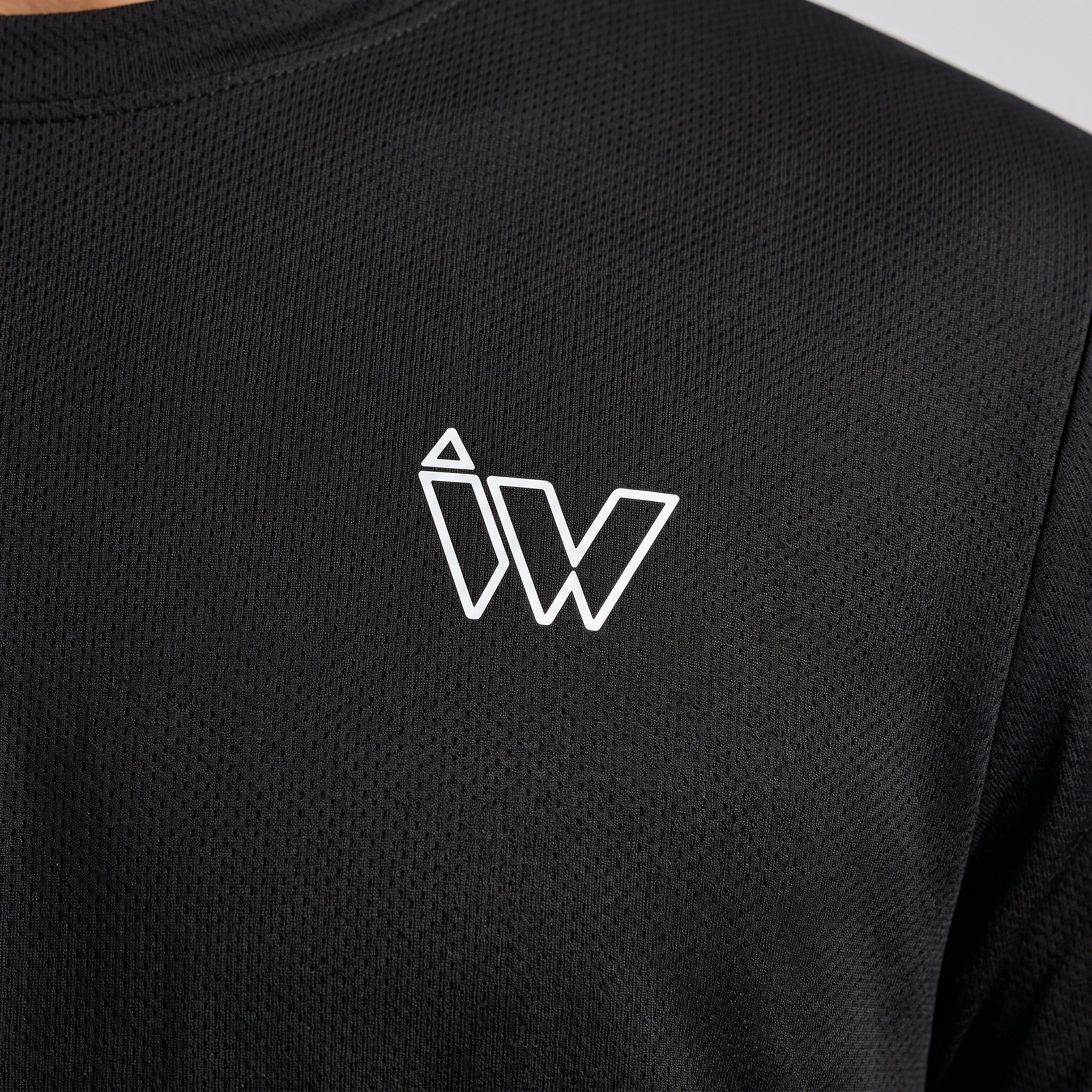 Imported Performance Tee - Black | 4 way Stretch Fabric