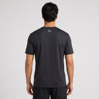 Imported Performance Tee - Black | 4 way Stretch Fabric