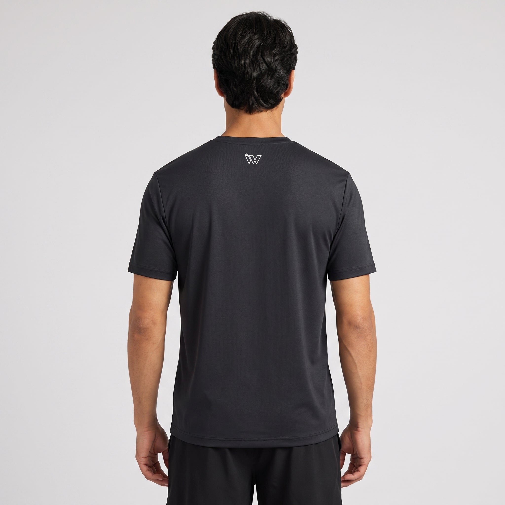 Imported Performance Tee - Black | 4 way Stretch Fabric